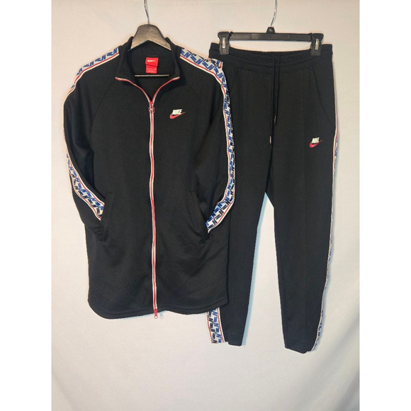 Nike Taped Poly Track Suit-Size Small (Jacket and Pants Included) - Picture 1 of 14